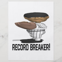 Record Breaker Custom Flyer