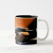 Record Player mug