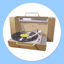 Record Player sticker stickers