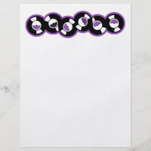 Record Row Purple Full Colour Flyer