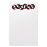 Record Row Red stationery