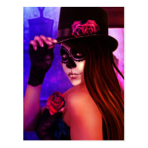 Recordando los Muertos Postcard