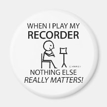 Recorder Nothing Else Matters Magnets
