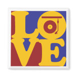 Records Love Refrigerator Magnet
