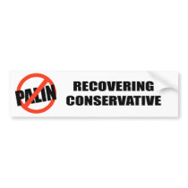 recovering conservative bumper stickers