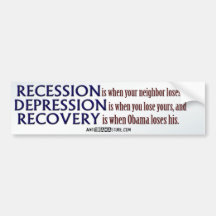 Recovery... Bumper Sticker