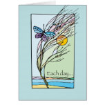 Recovery Each Day Butterfly Birthday Card