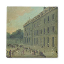 Recreation at the Saint-Lazare Prison magnets