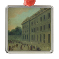 Recreation at the Saint-Lazare Prison ornaments