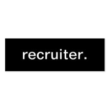 Recruiter Business Card