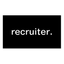 Recruiter Business Cards