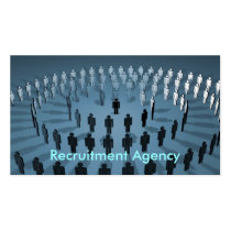 Recruitment Agency Business Card Templates