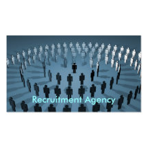 Recruitment Agency Business Card Templates
