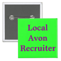 Recruteur local d'Avon Badge Avec Épingle