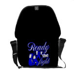 Rectal Cancer Gloves Ready For The Fight Messenger Bags