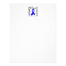 Rectal Cancer Support Advocate Cure Personalized Letterhead
