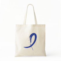 Rectal Cancer's Blue Ribbon A4 Tote Bag