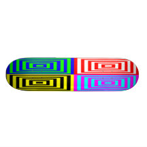 Rectangle Crazy Skateboard