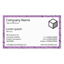 Rectangle - Modelling Clay Madness 02 Business Card