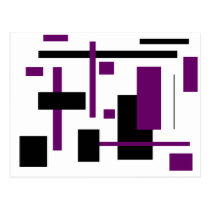 Rectangular Pattern 13 postcards