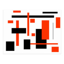 Rectangular Pattern 16 postcards