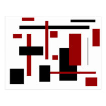 Rectangular Pattern 1 postcards
