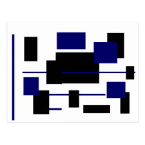 Rectangular Pattern 6 postcards
