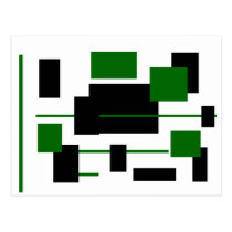 Rectangular Pattern 9 postcards