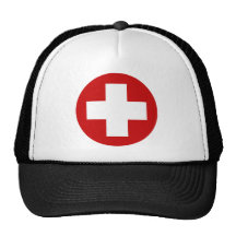 Récupération suisse Roundell de secours de Croix-R Casquette