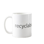 recyclable not equal to recycled mug