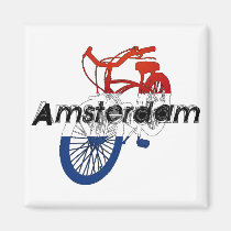 Recyclage néerlandais d'Amsterdam Hollande aimants