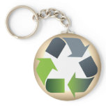 Recycle #1 keychains