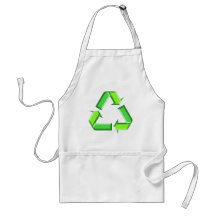 Recycle Arrows Design Aprons