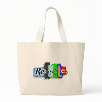 "RECYCLE" CANVAS BAGS