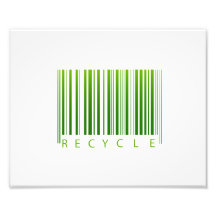 recycle barcode graphic.png photographic print