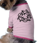 Recycle Bicycle Logo Symbol pet clothing