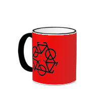 Recycle Bicycle Logo Symbol Coffee Mugs