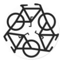 Recycle Bicycle Logo Symbol stickers