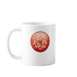Recycle Bicycle (red) mugs