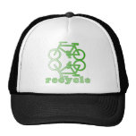 ReCycle Bicycling Art Products Mesh Hats