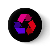 recycle black pin