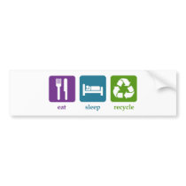 Recycle Bumper Sticker