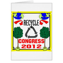 Recycle Congress in 2012 Greeting Card