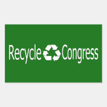 Recycle Congress Stickers