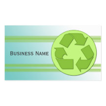 Recycle Design Business Card Template