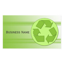 Recycle Design Business Card Templates