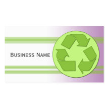 Recycle Design Business Card Templates