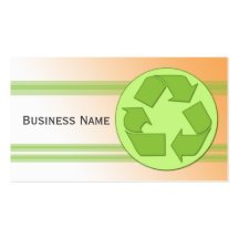 Recycle Design Business Cards