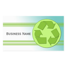Recycle Design Business Cards