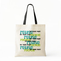 Recycle Do Your Part T shirts and Gifts Canvas Bag